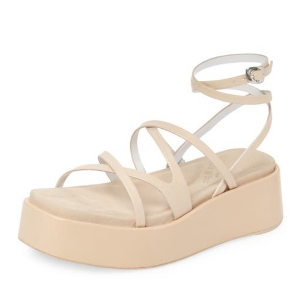 Rag & Bone Cream Platform Sandals
